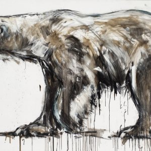 Ralf Koenemann painting Polar Bear 18