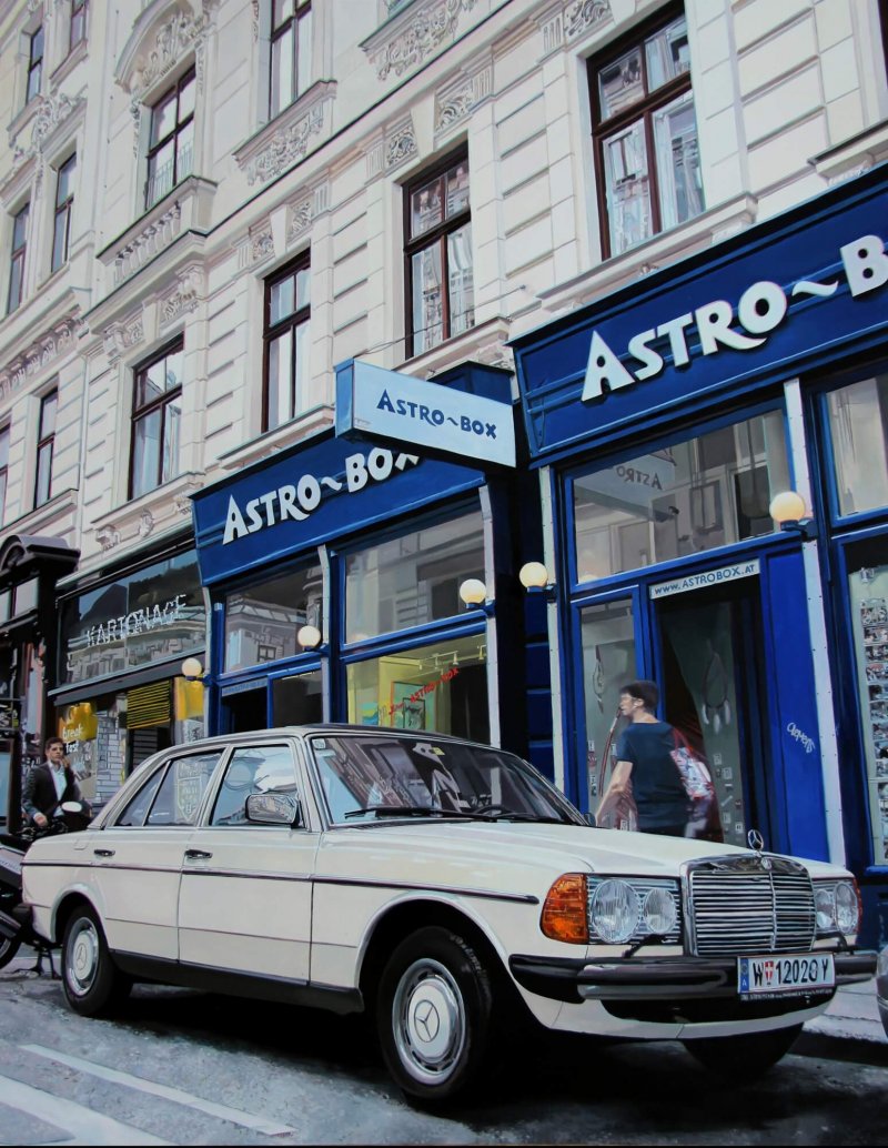 Andreas Maul - Mercedes Benz, Wien, Astro Box