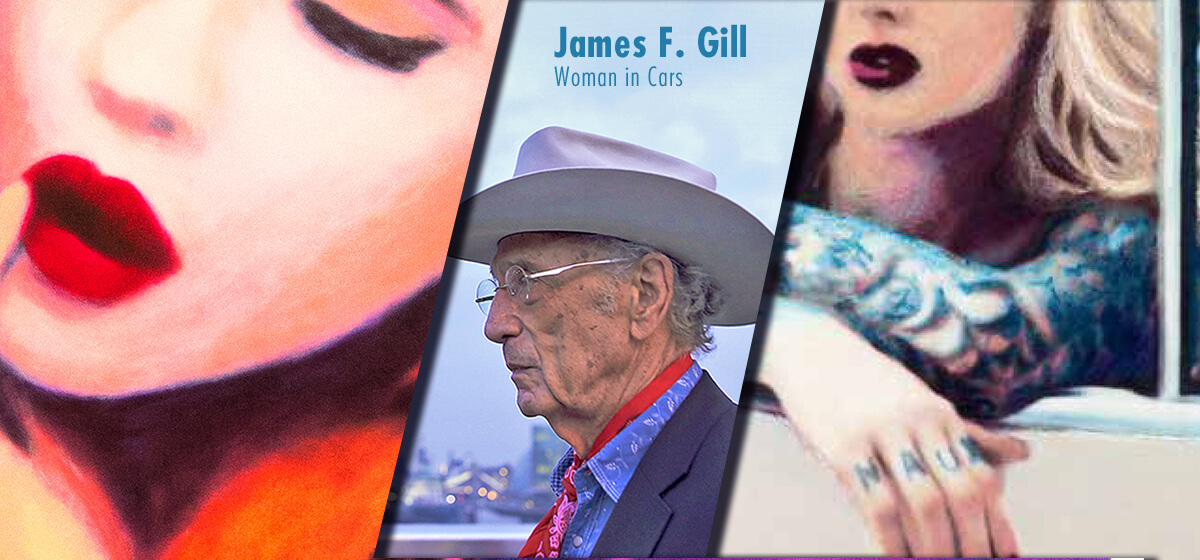 James Francis Gill - Woman in Cars