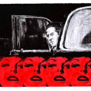 James Francis Gill - Man in black car