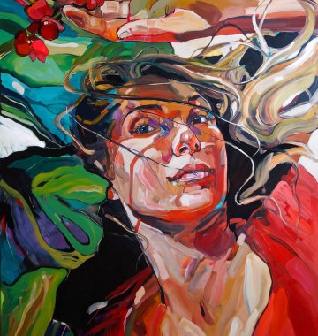 Anna Bocek - Red Orchid